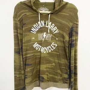 Indian Larry soft knit Hoodie